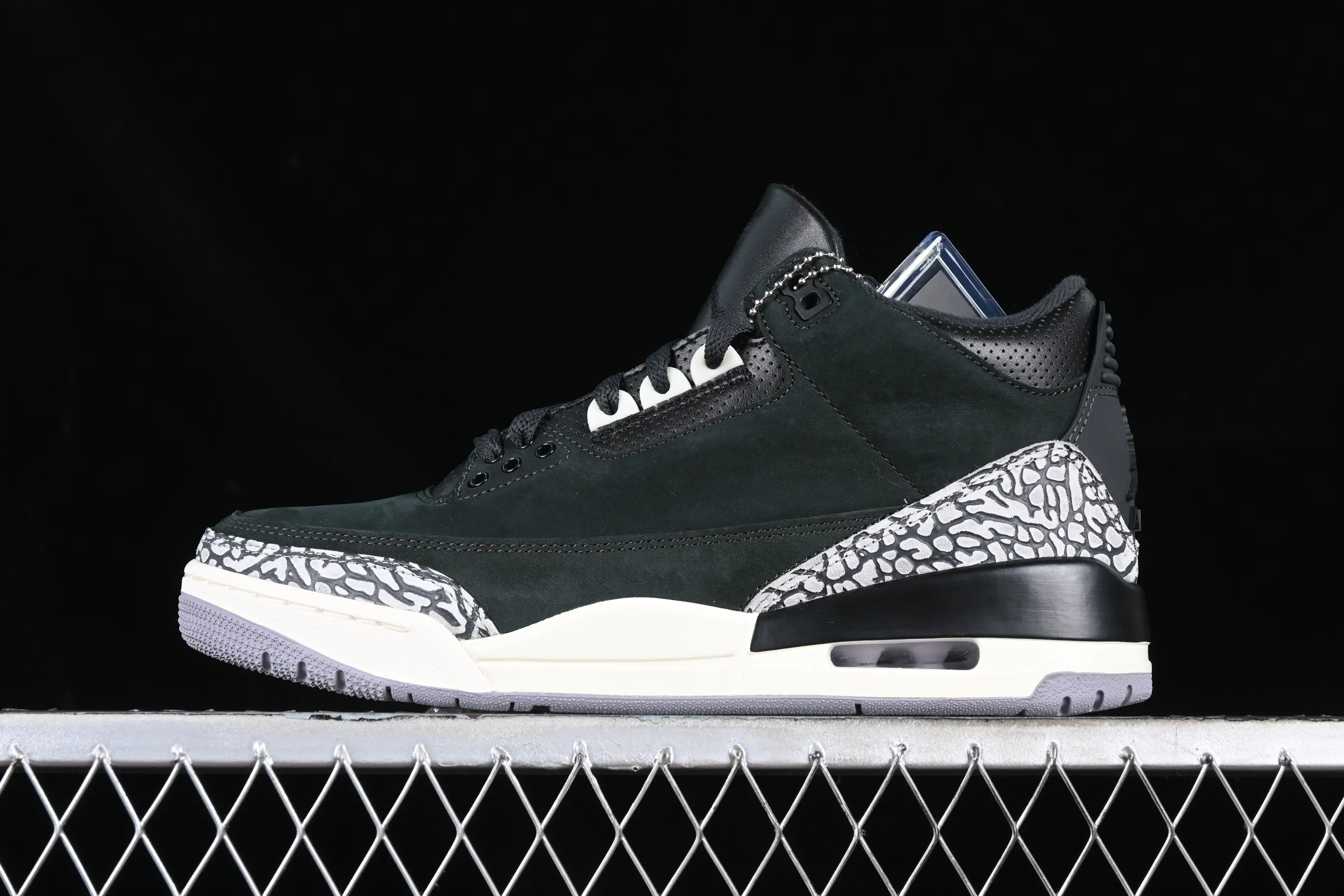 All categories Air Jordan Jordan series basketball shoes Air Jordan 3 foreign trade version Air Jordan 3 Retro "Off Noir" AJ3 Joe 3 old black cement CK9246-001